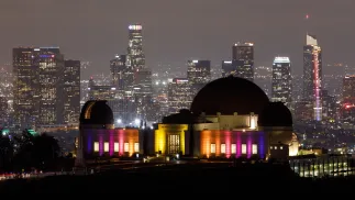 Wieżowce w Los Angeles, zdjęcie ilustracyjne, fot. PAP/EPA/EUGENE GARCIA