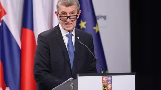 Premier Czech Andrej Babisz. Fot. PAP/Leszek Szymański