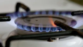 Palnik kuchenki gazowej Fot. PAP/Darek Delmanowicz