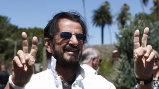 Ringo Starr. Fot. PAP/EPA/CAROLINE BREHMAN