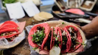 Tacosy. Fot. PAP/EPA/David