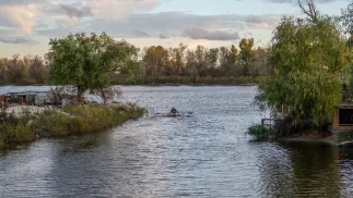 Dniestr na Ukrainie, zdjęcie ilustracyjne, fot. PAP/Viacheslav Ratynskyi