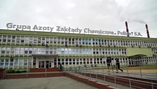 Zakłady Chemiczne „Police”. Fot. PAP/Marcin Bielecki