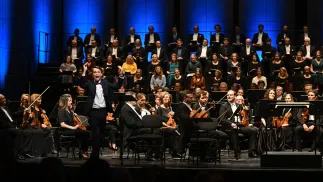 Festiwal Sinfonia Varsovia Swojemu Miastu w Teatrze Wielkim - Operze Narodowej w Warszawie Fot. PAP/Radek Pietruszka