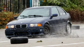 Pokaz driftu Fot. PAP/Waldemar Deska