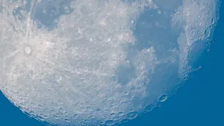 Księżyc. Fot. PAP/Łukasz Gągulski