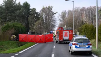 W wypadku zginęły trzy osoby. Fot. PAP/	Jakub Kaczmarczyk (zdjęcie ilustracyjne)