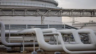 Нефтепровод. Фотоиллюстрация. Fot. PAP/EPA/MARTIN DIVISEK