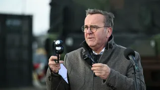 Министр обороны Германии Борис Писториус. Fot. PAP/Darek Delmanowicz