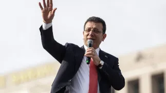 Ekrem Imamoglu. Fot. PAP/EPA/ERDEM SAHIN 