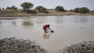 Rzeka w Sudanie Południowym (zdjęcie ilustracyjne). Fot. EPA/DIEGO MENJIBAR