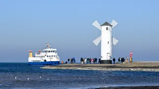 Plaża w Świnoujściu (zdjęcie ilustracyjne). Fot. PAP/Marcin Bielecki