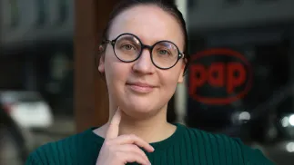 Analityk PISM Aleksandra Wójtowicz Fot. PAP/Szymon Pulcyn