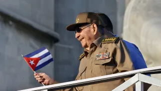 Raul Castro. Fot. EPA/Ernesto Mastrascusa