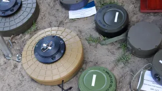 Міни, фотоілюстрація. Fot. PAP/Albert Zawada