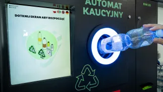 Automat kaucyjny. Fot. PAP/	Tytus Żmijewski