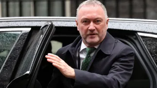 Steve Reed, minister ds. mieszkalnictwa Wielkiej Brytanii. Fot. PAP/EPA/	ANDY RAIN