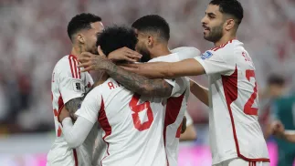 Piłkarze Iraku. Fot. PAP/EPA/ALI HAIDER