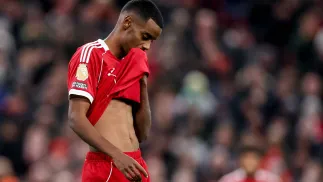 Alexander Isak. Fot. PAP/EPA/ADAM VAUGHAN 