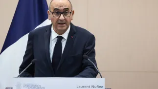 Laurent Nunez. Fot. LUDOVIC MARIN / POOL