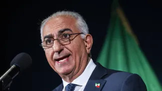 Cyrus Reza Pahlawi. Fot. EPA/JIM LO SCALZO