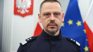 Komendant główny Policji gen. insp. Marek Boroń. Fot. PAP/Leszek Szymański