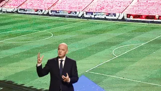 Prezydent FIFA Gianni Infantino, fot. PAP/EPA/EFE/Andre Coelho