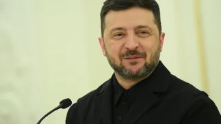 Президент Украины Владимир Зеленский. Fot. PAP/Marcin Obara