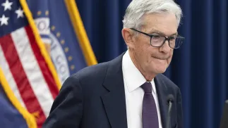 Prezes Fed Jerome Powell. Fot. PAP/EPA/	SHAWN THEW