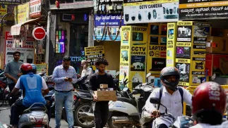 Индия. Бангалор. Fot. PAP/EPA/	JAGADEESH NV