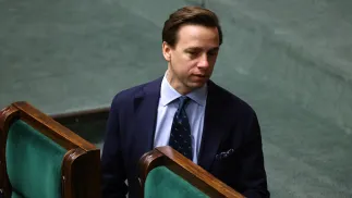 Wicemarszałek Sejmu Krzysztof Bosak, fot. PAP/Albert Zawada