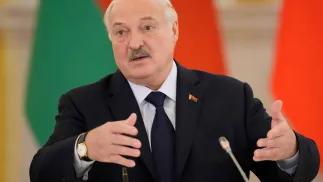 Александр Лукашенко. Fot. PAP/EPA/PAVEL BEDNYAKOV / AP POOL