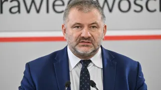 Міністр юстиції та Генеральний прокурор Польщі Вальдемар Журек. Fot. PAP/Piotr Nowak