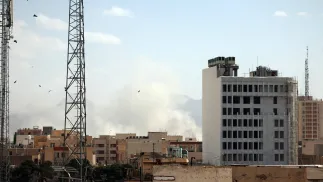 Наслідки ударів США та Ізраїлю по Тегерану. Fot. PAP/EPA/Abedin Taherkenareh