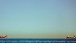 Statki w pobliżu Zjednoczonych Emiratów Arabskich, fot. PAP/EPA/STRINGER