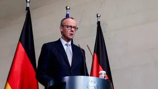 Фрідріх Мерц. Fot. PAP/EPA/FILIP SINGER