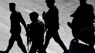 Irackie siły bezpieczeństwa. Zdj. ilustracyjne. Fot. PAP/EPA/CEERWAN AZIZ