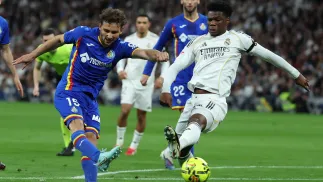 Spotkanie Realu Madryt z Getafe. Fot. PAP/EPA/Kiko Huesca