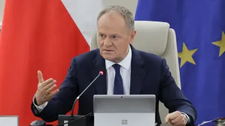 Premier Donald Tusk. Fot. PAP/Paweł Supernak