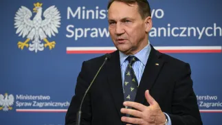 Radosław Sikorski. Fot. PAP/Radek Pietruszka