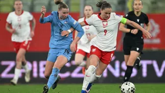 Pajon: jesteśmy dumne z tego punktu, jednak po meczu czułam niedosyt. Fot. PAP/	Adam Warżawa