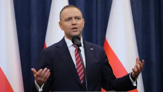 Prezydent Karol Nawrocki. Fot. PAP/Paweł Supernak