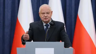 Глава Национального банка Польши Адам Глапиньский. Fot. PAP/Paweł Supernak