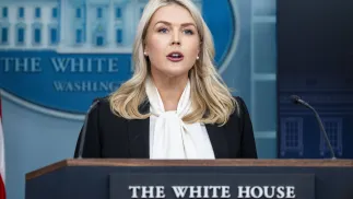 Karoline Leavitt. Fot. EPA/BONNIE CASH / POOL 