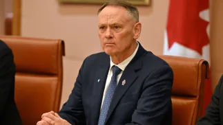 Minister obrony Kanady David McGuinty. Fot. PAP/EPA/MICK TSIKAS