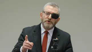 Grzegorz Braun. Fot. PAP/Paweł Supernak