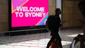 Lotnisko w Sydney Fot. PAP/EPA/SARAH WILSON