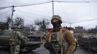 Украинские военные. Фотоиллюстрация. Fot. PAP/EPA/TOMMASO FUMAGALLI
