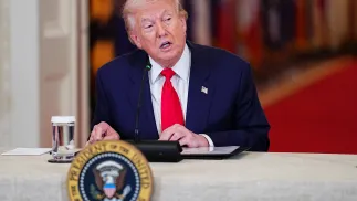 Donald Trump. Fot. EPA/AARON SCHWARTZ / POOL