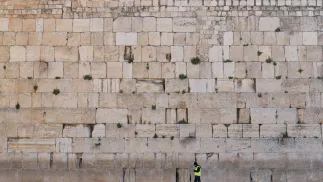 Ściana płaczu (zdjęcie ilustracyjne). Fot. EPA/ABIR SULTAN